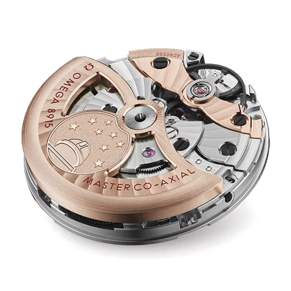 Constellation Observatory Sedna? gold 39.4mm - Pink Gold on Leather Strap