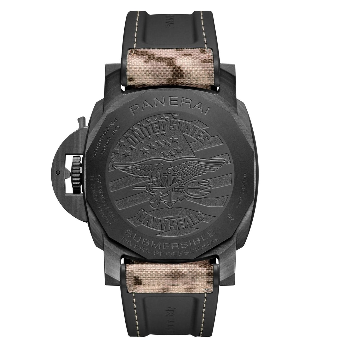 Submersible QuarantaQuattro GMT Navy SEALs Carbotech?