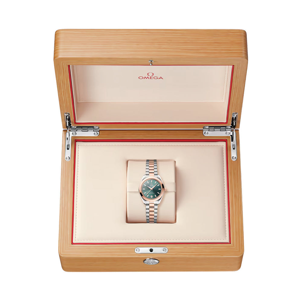 Seamaster Aqua Terra 150M Two-Tone Sedna? Gold 30mm - Green on Bracelet