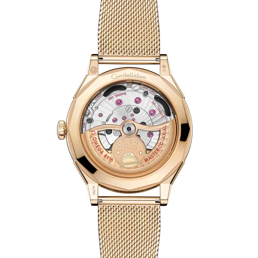 Constellation Observatory Moonshine? Gold 39.4mm - Gold on Bracelet