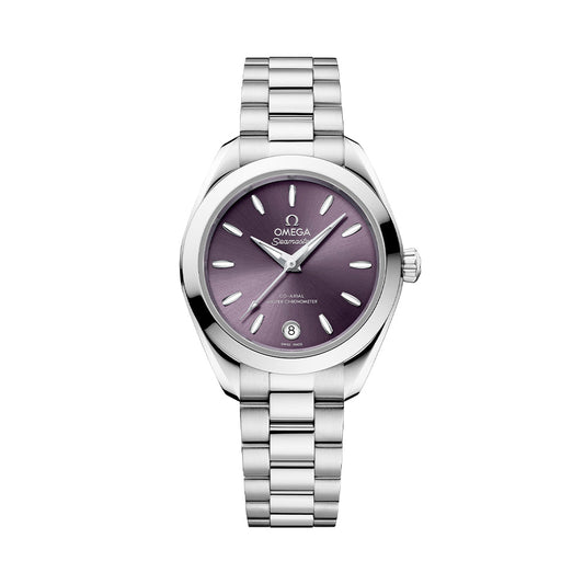 Seamaster Aqua Terra 150M 30mm - Purple on Bracelet