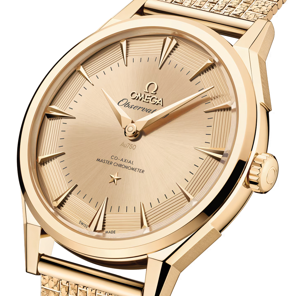 Constellation Observatory Moonshine? Gold 39.4mm - Gold on Bracelet