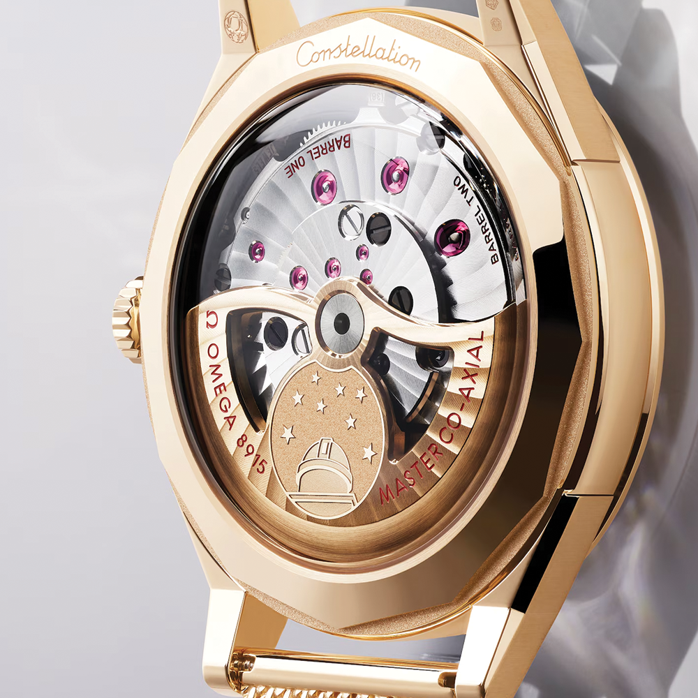 Constellation Observatory Moonshine? Gold 39.4mm - Gold on Bracelet