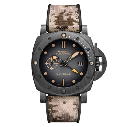 Submersible QuarantaQuattro GMT Navy SEALs Carbotech?