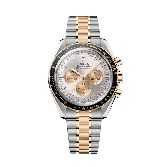 Speedmaster Moonwatch Professional Steel Moonshine Gold 42mm ? Silver on Bracelet
