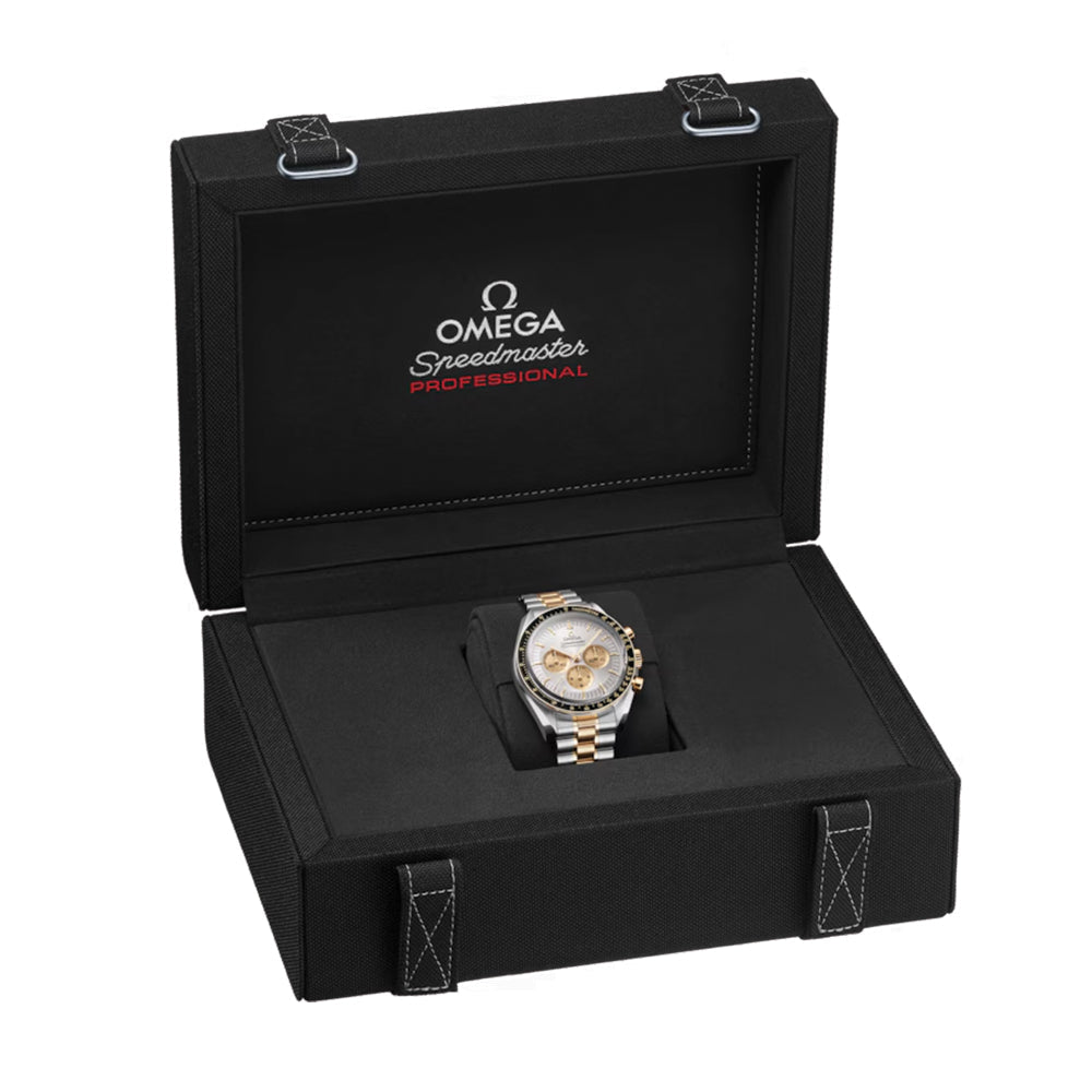 Speedmaster Moonwatch Professional Steel Moonshine Gold 42mm ? Silver on Bracelet