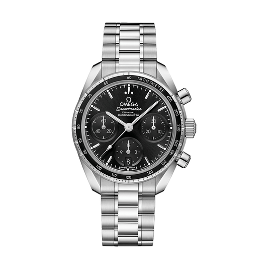 Speedmaster Chronograph 38mm - Black on Bracelet
